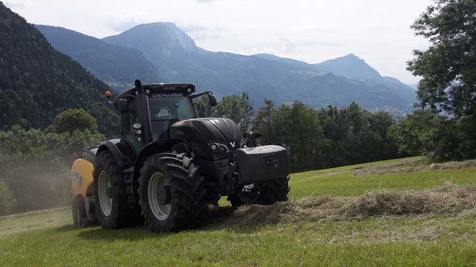 Travaux de fauchage