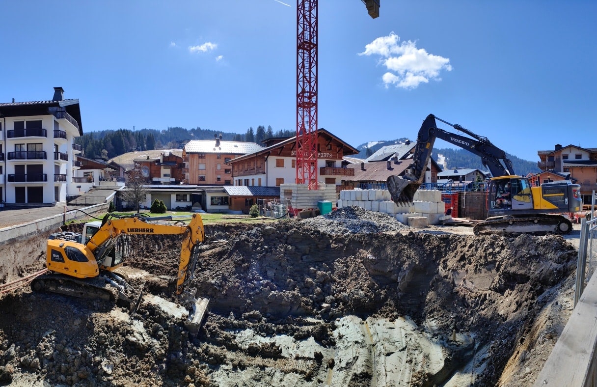 Travaux de terrassement MArjollet TP